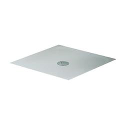 ACQUARIO piatto doccia ceramica filo pavimento 80x80 h. 5,5 cm - Bagno Italiano