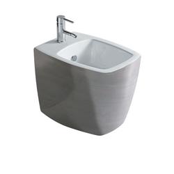 SA02 bidet monoforo platino/bianco - Bagno Italiano