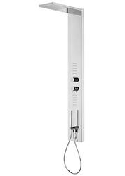 WELLNESS NS375-THERMO WELLNESS Colonna doccia in acciaio con termostatico - Bagno Italiano