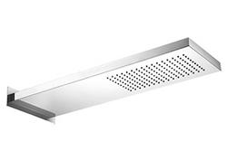 WELLNESS NS502 Soffione a parete in acciaio inox - Bagno Italiano