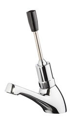 COMMUNITY COMFORT Rubinetto collo cigno con leva temporizzato 1/2" 8-12 secondi - Bagno Italiano
