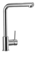 FRIDA Monocomando lavello canna elle girevole in acciaio inox AISI 304 - Bagno Italiano