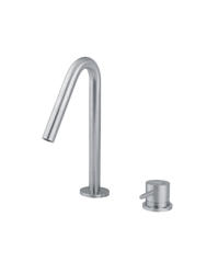 INOX 410AS Miscelatore cucina in acciaio inox  AISI316L con comando remoto e canna girevole - Bagno Italiano