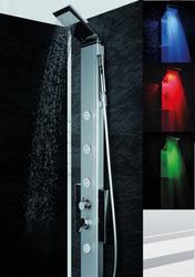 EVO 185 pannello doccia in alluminio anodizzato e abs h.185 cm - Bagno Italiano