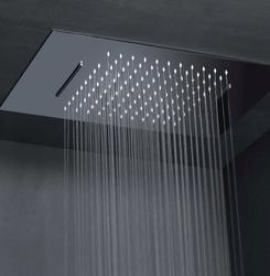 RAIN Soffione rettangolare in acciaio inox anticalcare - Bagno Italiano