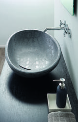 BIKO lavabo d'appoggio caimano dark - Bagno Italiano