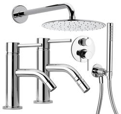 PAINI COX  kit di 3 rubinetti, soffione, doccia e presa acqua - Bagno Italiano