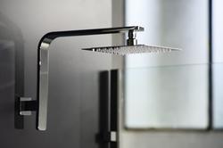 LYBRA QUADRO kit soffione con presa acqua e doccia - Bagno Italiano