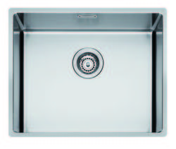 MAKI R MR5400 lavello in acciaio inox a una vasca - Bagno Italiano