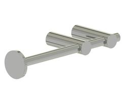 Porta rotolo 190 mm. in acciaio inox - Bagno Italiano