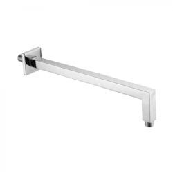 TOSCA Braccio doccia in ottone cm 35 finitura nero opaco - Bagno Italiano