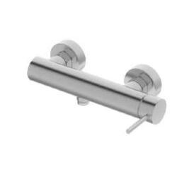 ESSENTIAL  miscelatore doccia esterno  in acciaio inox finitura satinato - Bagno Italiano