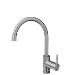 EMPORIO MOTTA Miscelatore Cucina in acciaio inox satinato con  Bocca Ponte - Bagno Italiano