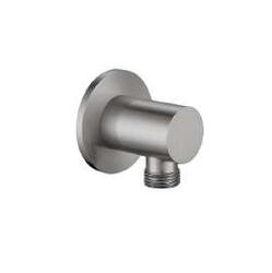EMPORIO MOTTA Presa acqua rotonda in acciaio inox finitura satinato - Bagno Italiano
