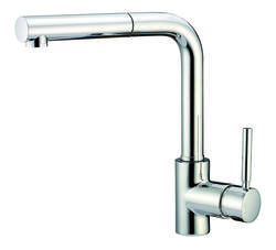 HARRY monocomando per lavello con doccia estraibile finitura total black - Bagno Italiano