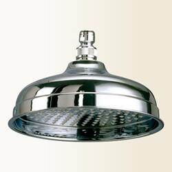 WELLNESS soffione retrò diam.150 in ottone finitura cromo - Bagno Italiano