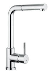 VEMIXEXTL miscelatore monocomando con doccia estraibile finitura cromo/microultragranit 98 bianco - Bagno Italiano