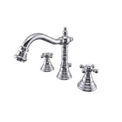OLD FASHION Batteria bidet bocca girevole con scarico - Bagno Italiano