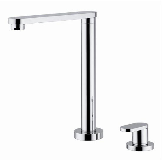 HI-TECH rubinetto monocomando lavello sottofinestra con canna abbattibile  - Bagno Italiano