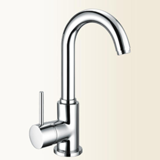 SIMPLY 2601 Miscelatore monocomando per lavabo con bocca alta - Bagno Italiano