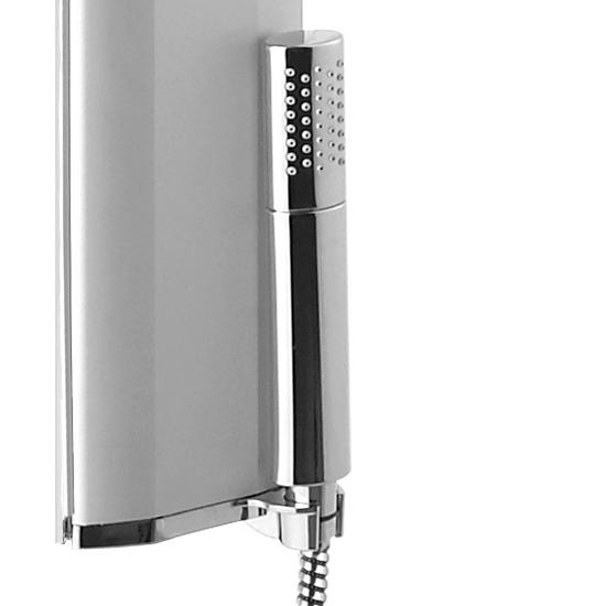 SFERA pannello doccia  in alluminio anodizzato e abs - Bagno Italiano