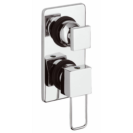 QUADRA MQB104CD1 rubinetto monocomando doccia  incasso con deviatore - Bagno Italiano