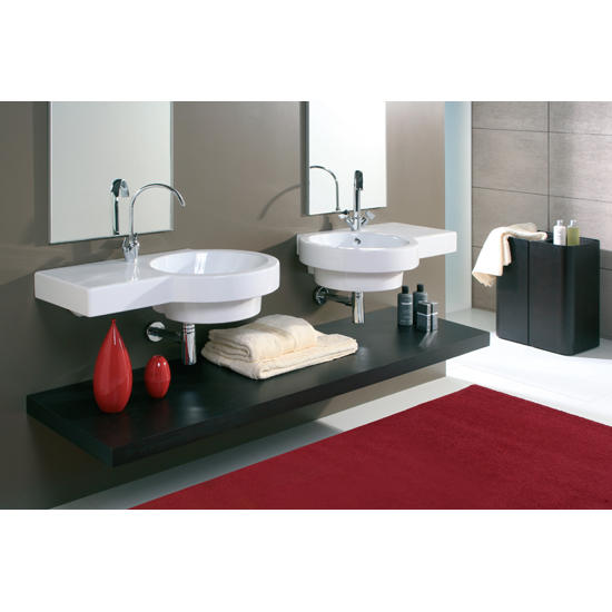 TUTTO-EVO lavabo sospeso 75 dx - Bagno Italiano