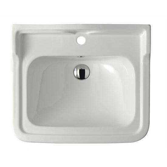ETHOS lavabo cm 60 con spalliera monoforo - Bagno Italiano