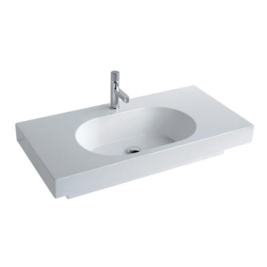 TUTTO-EVO lavabo sospeso TP100 - Bagno Italiano