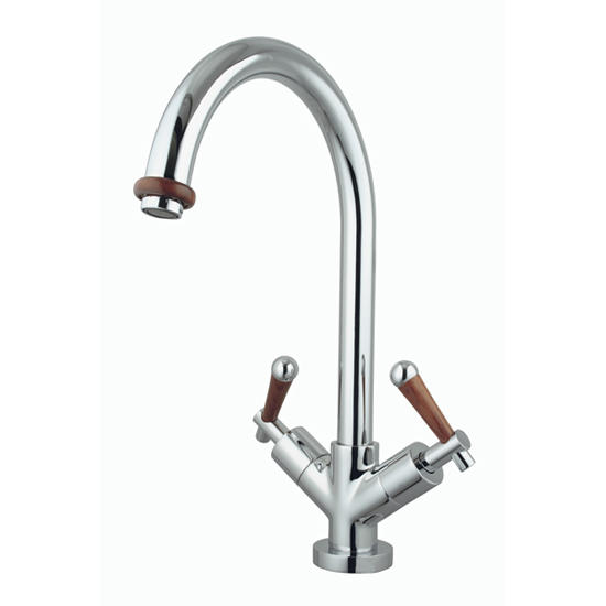 ROAMING MONOLEVA ROM106P26BO rubinetto monoforo lavello bocca a P ø 26 - Bagno Italiano