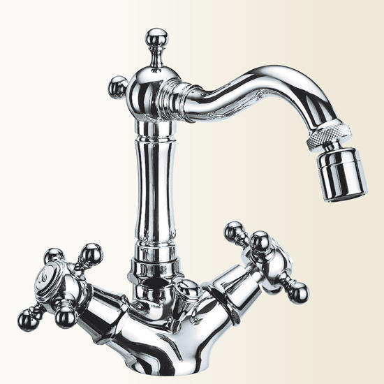 PAPIRO 909 monoforo per bidet con canna antica - Bagno Italiano