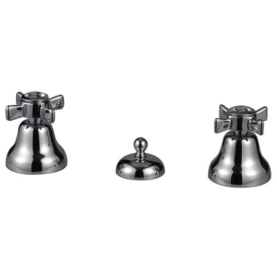 BIJOU BJ764 batteria bidet 3 fori con scarico 1 pollice 1/4 - Bagno Italiano