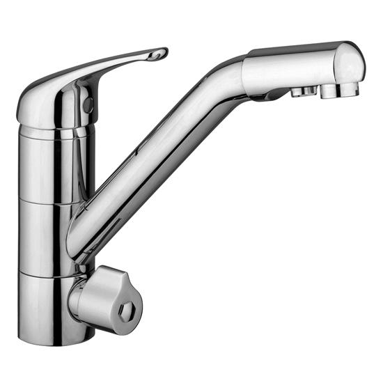 IDEALAQUA 64P/1 miscelatore lavello 3 vie - Bagno Italiano