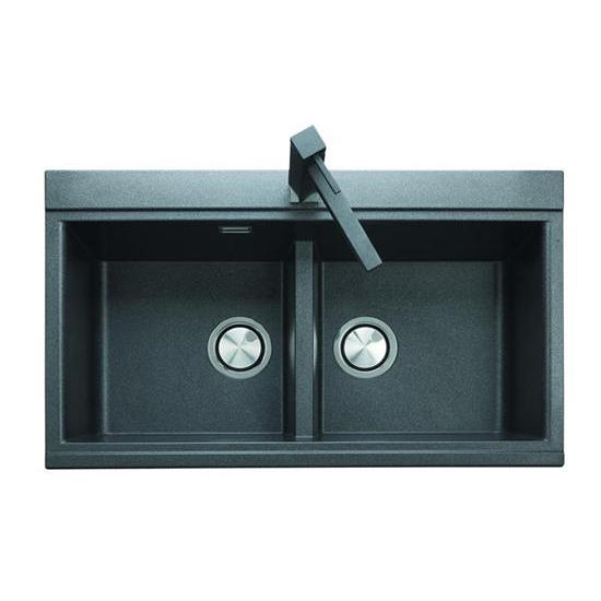LUX 86.20 Lavello cucina a due vasche - Bagno Italiano
