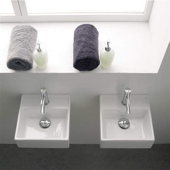 TEOREMA lavabo da appoggio o sospeso - Bagno Italiano