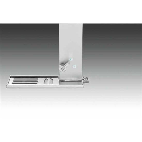 GEMINI pannello doccia  in alluminio anodizzato e abs - Bagno Italiano