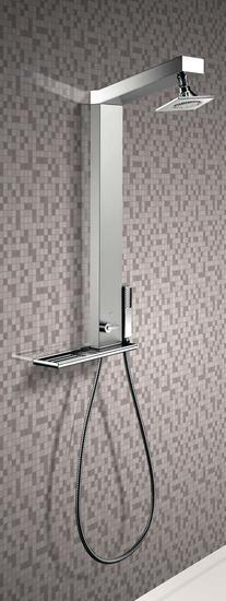GEMINI pannello doccia  in alluminio anodizzato e abs - Bagno Italiano
