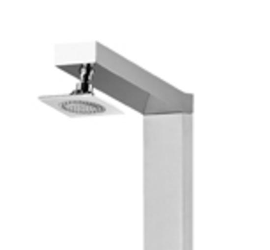 GEMINI pannello doccia  in alluminio anodizzato e abs - Bagno Italiano