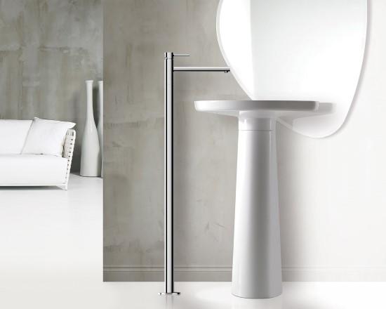 SIMPLY 2698 miscelatore monocomando per lavabo / vasca da terra - Bagno Italiano