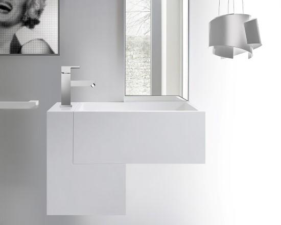 VICKY 2700 miscelatore monocomando lavabo con scarico automatico - Bagno Italiano