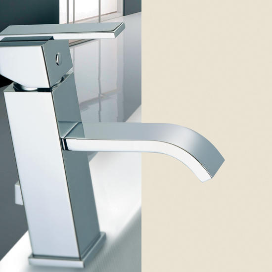 KLIP 2800 miscelatore monocomando lavabo con scarico automatico - Bagno Italiano