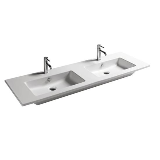 EDEN lavabo 141x46 doppio bacino - Bagno Italiano