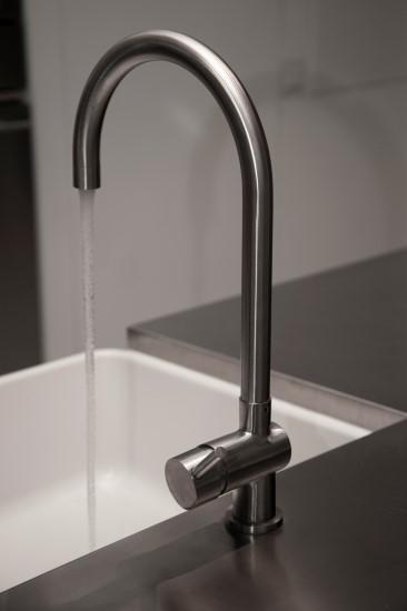 PE miscelatore lavello in acciaio inox  - Bagno Italiano