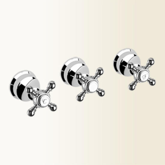 PAPIRO 892 Gruppo vasca/doccia ad incasso con deviatore 2 uscite - Bagno Italiano