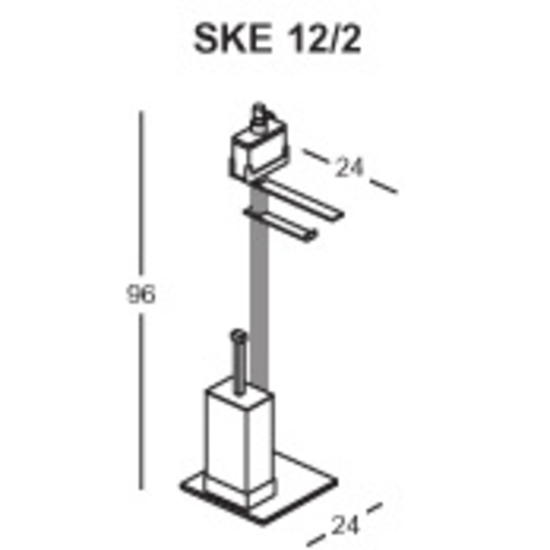 SKEMA piantana quattro funzioni dispenser - Bagno Italiano