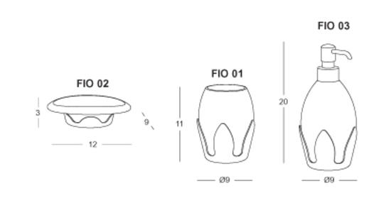 FIORE set - Bagno Italiano