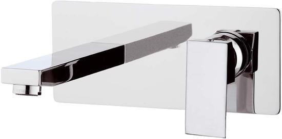 SKYLINE monocomando lavabo da incasso con piastra orizzontale - Bagno Italiano