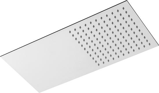 WALL Soffione rettangolare in acciaio inox anticalcare - Bagno Italiano
