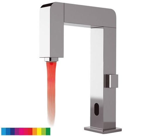 SENSOR miscelatore lavabo elettronico con luce led - Bagno Italiano