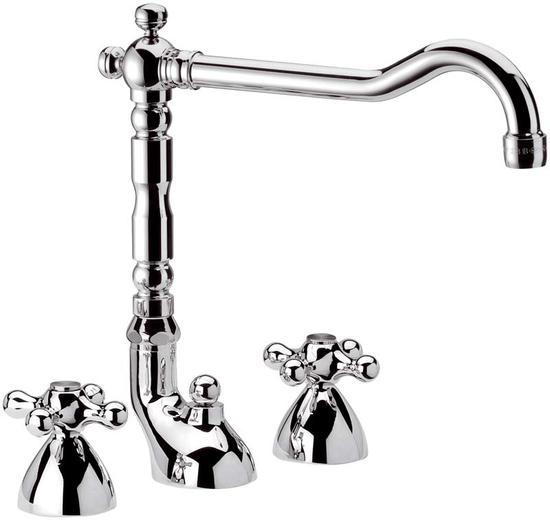 REVIVAL batteria lavabo con canna antica - Bagno Italiano